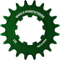 Wheels Manufacturing SOLO-SPEED Cog - 20t Fits SOLO-SPLINE SOLO-XD kits Green