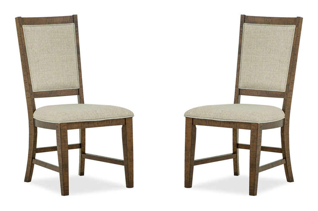 Bay Creek - Step Up Side Chair With Upholstered Seat & Back (Set of 2) - Dark Brown