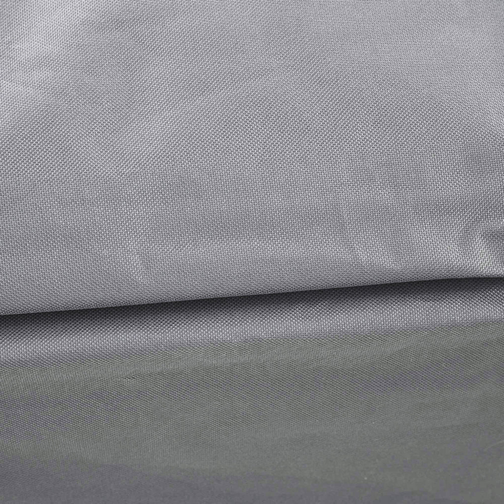 Outdoor Sectional Cover Oxford Fabric Gray Waterproof 97 x 65 x 26 In