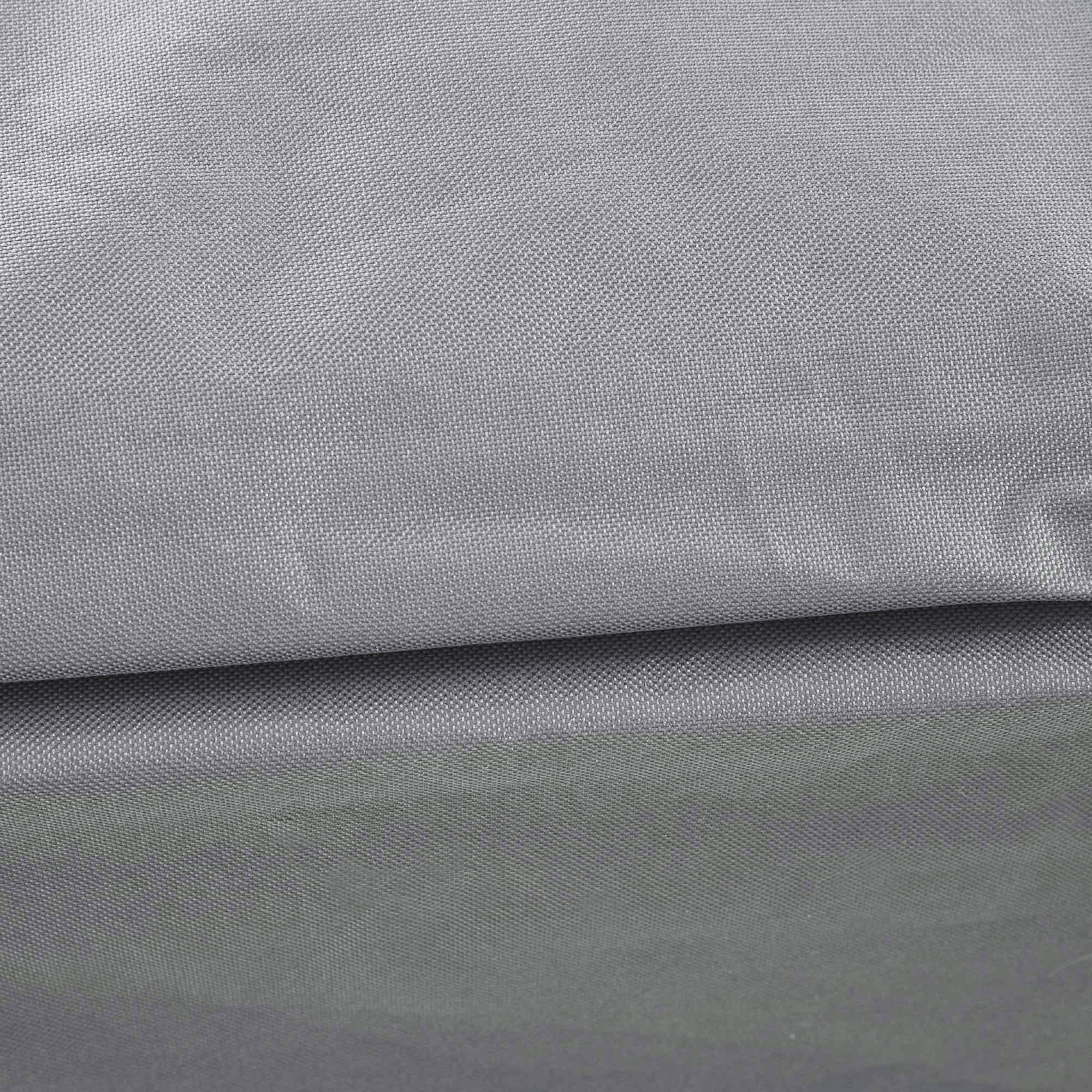 Outdoor Sectional Cover Oxford Fabric Gray Waterproof 97 x 65 x 26 In