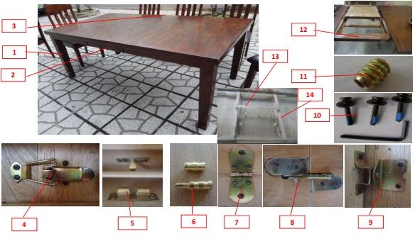 Ralene - Dining Room Table