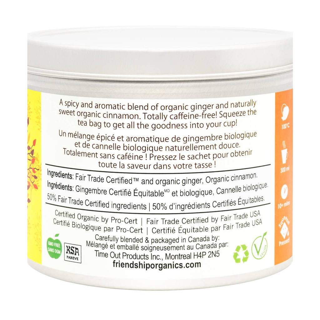 Ginger Cinnamon Herbal Tea