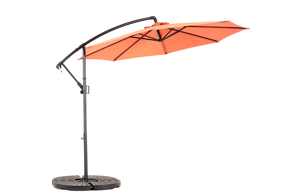 Best Choice Products 10ft Offset Hanging Market Patio Umbrella w-Easy Tilt
