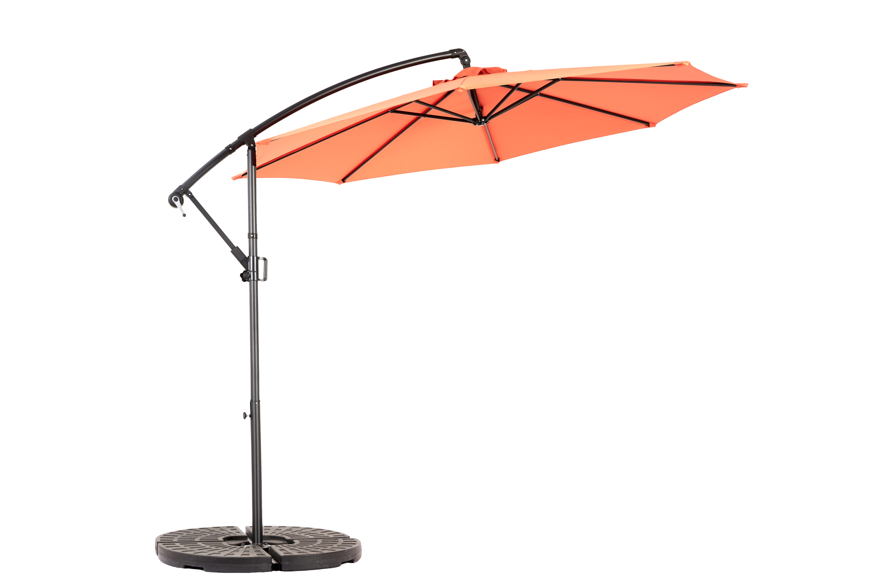Best Choice Products 10ft Offset Hanging Market Patio Umbrella w-Easy Tilt