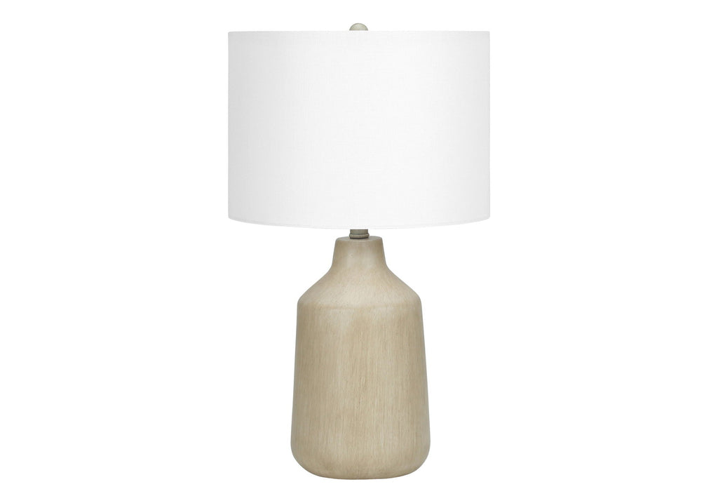 Lighting, Table Lamp, Concrete, Contemporary