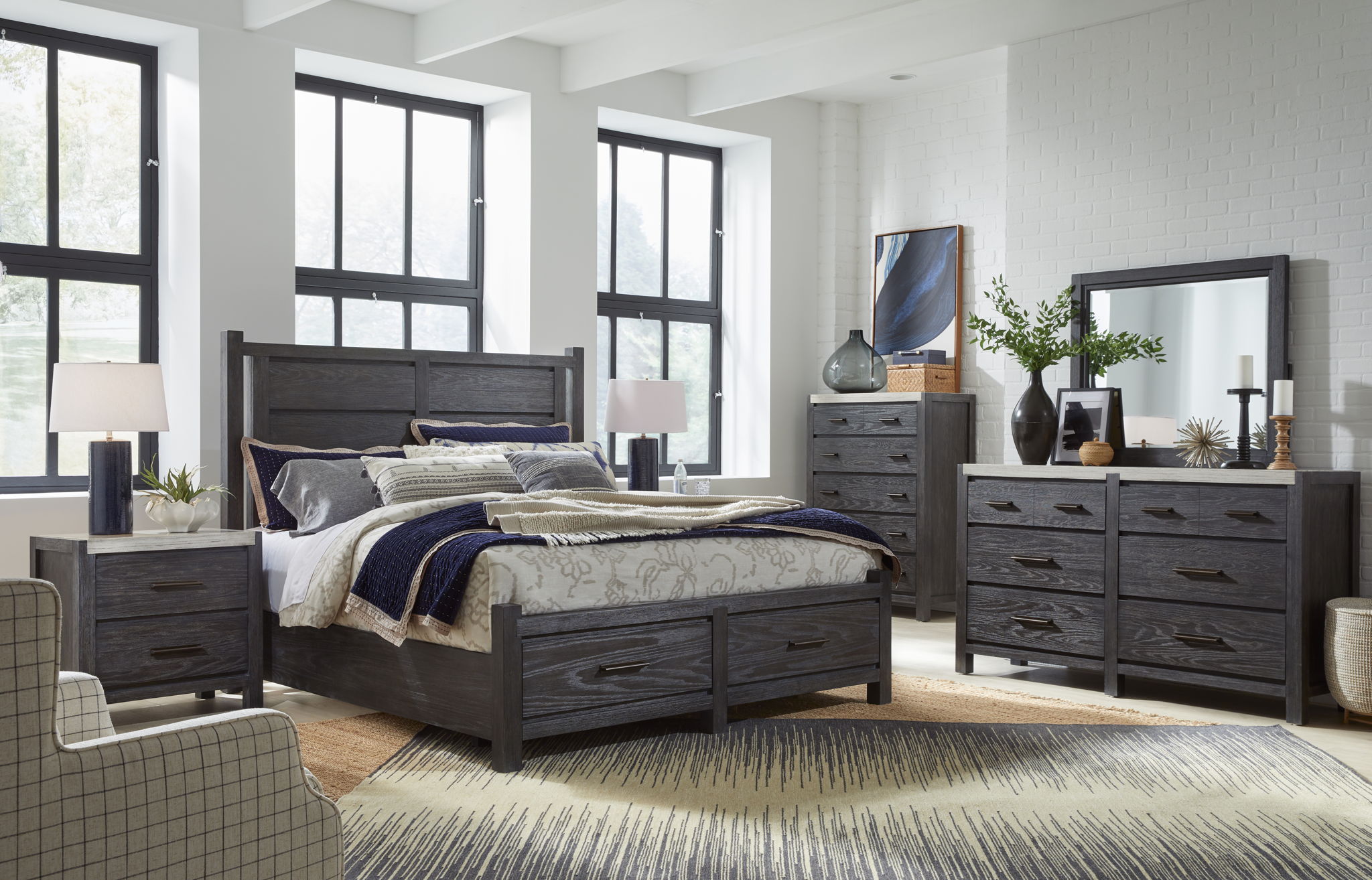 Plum Creek - Panel Storage Bed