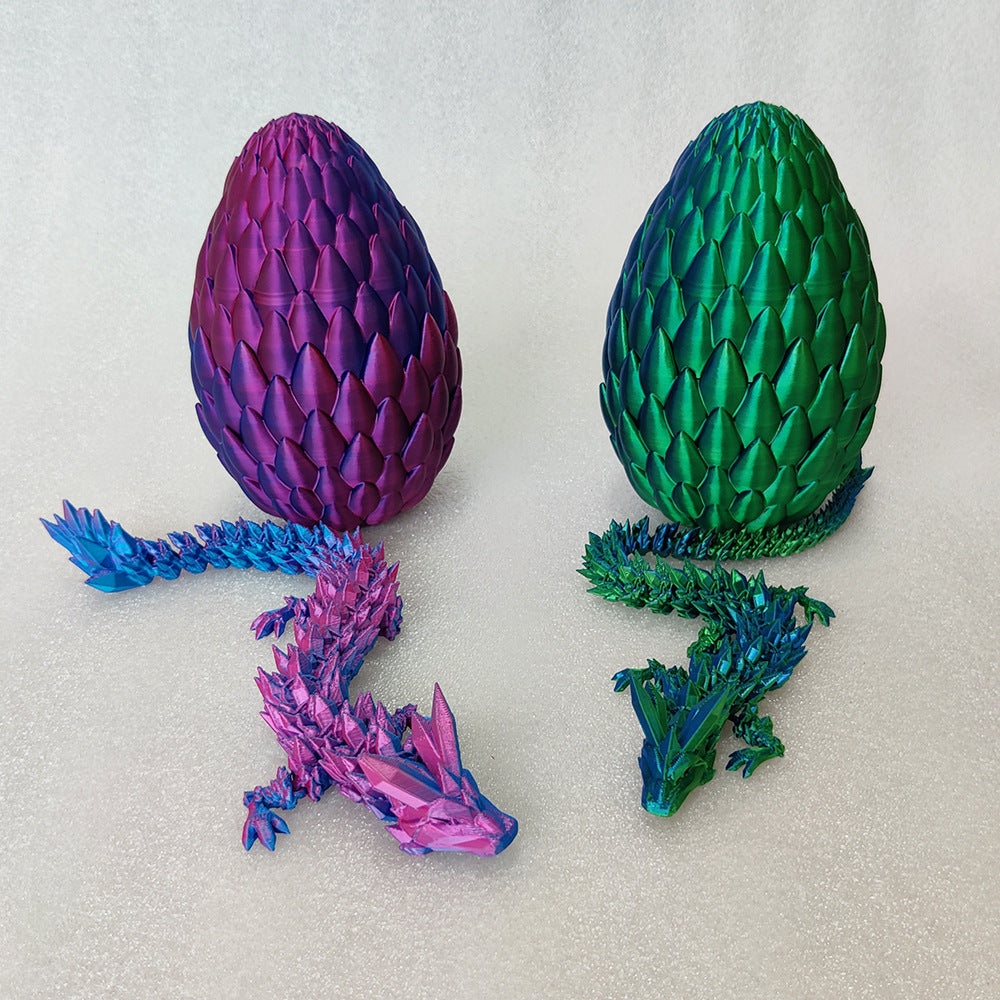 3D Printing Movable Joint Creative Ornaments