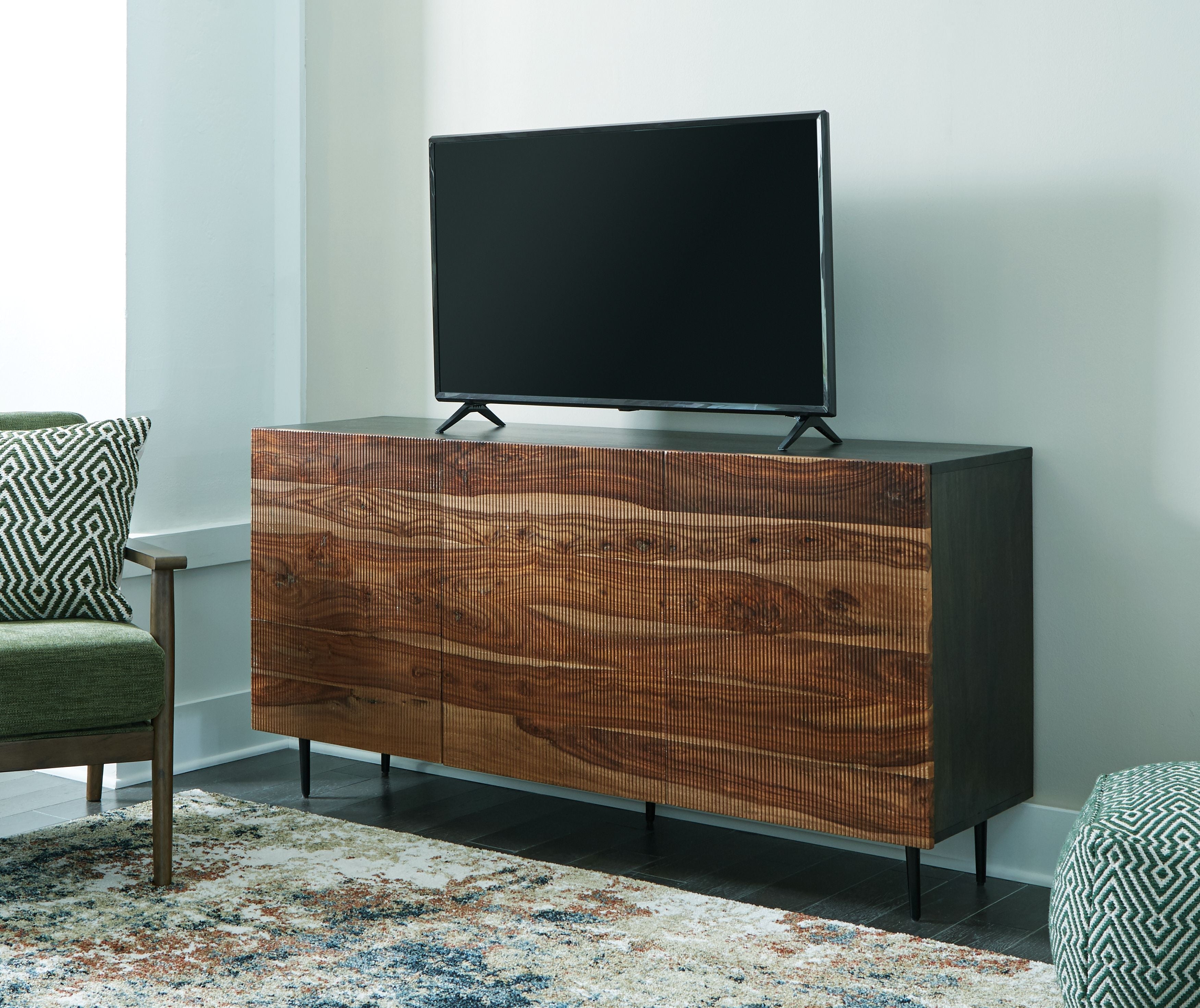 Darrey - Accent Cabinet - Natural / Brown