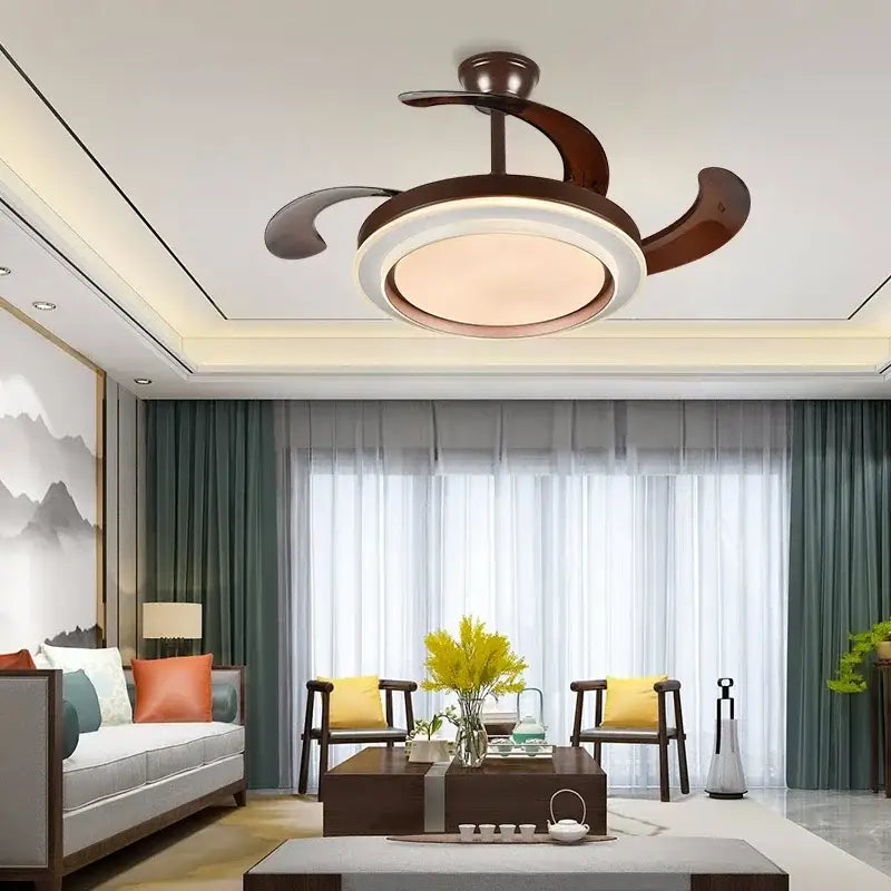 DecorBites™ 42" Ceiling Fan with LED Lights and Remote Control