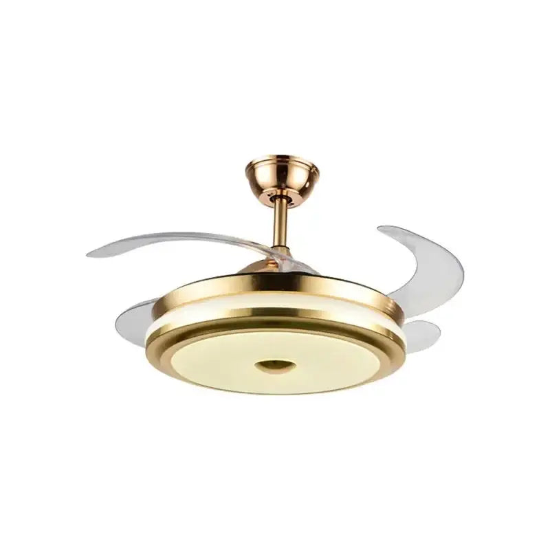 DecorBites™ 42" Smart LED Ceiling Fan Light with Retractable Blades and Remote Control