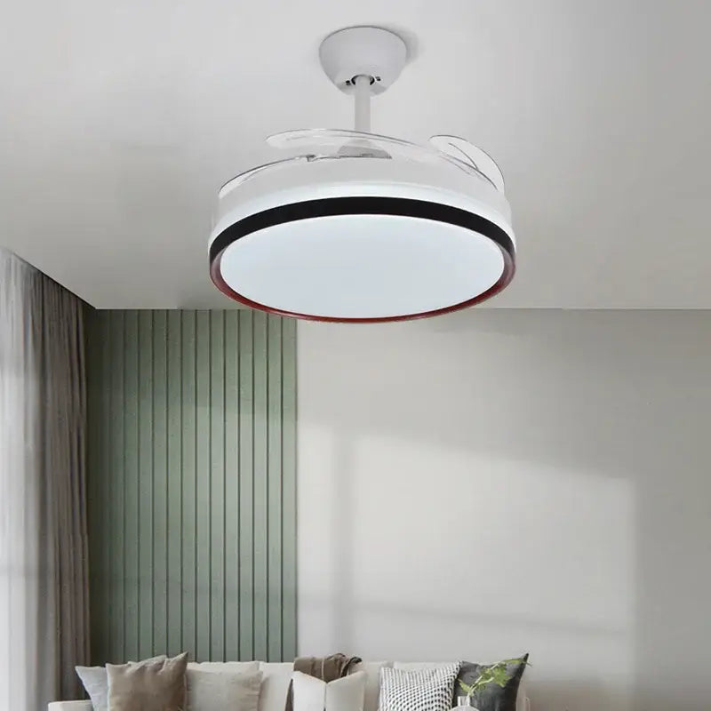 DecorBites™ 48 Inch Dimmable Decorative Ceiling Fan with Remote Control and LED Light
