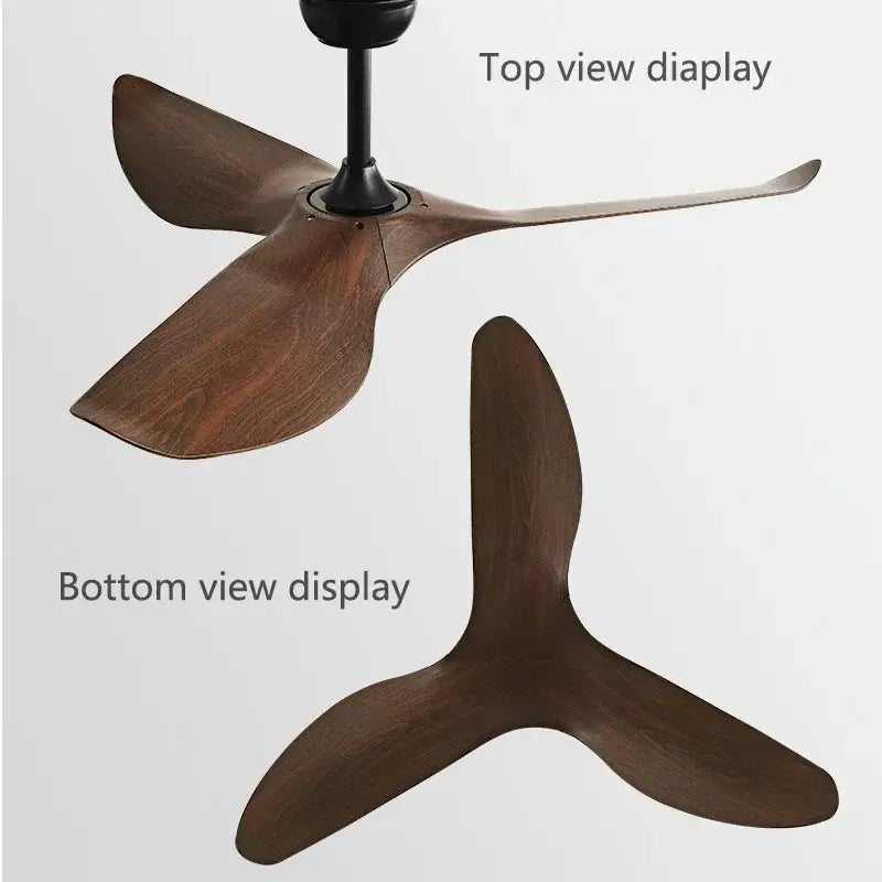 DecorBites™ 52" Modern DC Ceiling Fan with Remote Control for Living Room, Restaurant, Office