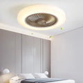 DecorBites™ 52cm Smart Ceiling Fan with Lights Remote Control, Retractable Blades Silent Operation