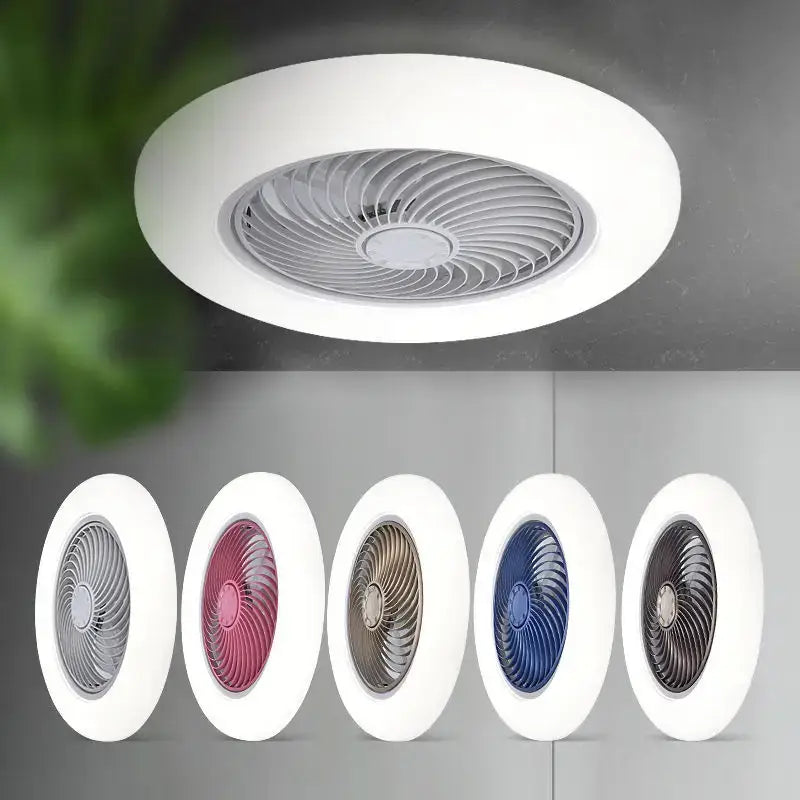 DecorBites™ 52cm Smart Ceiling Fan with Lights Remote Control, Retractable Blades Silent Operation