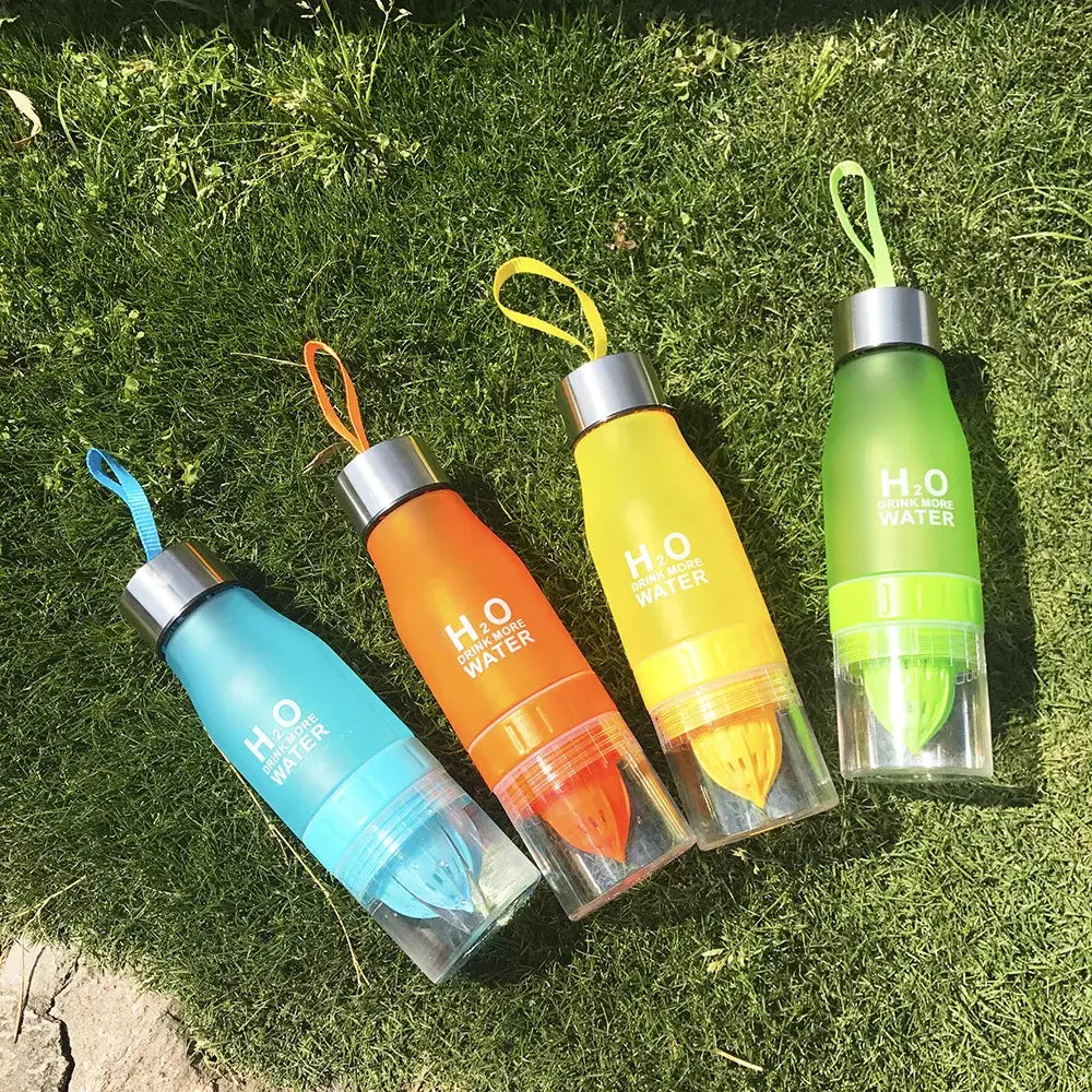 DecorBites™ 650ml Infuser Water Bottle - Refreshing Hydration on the Go