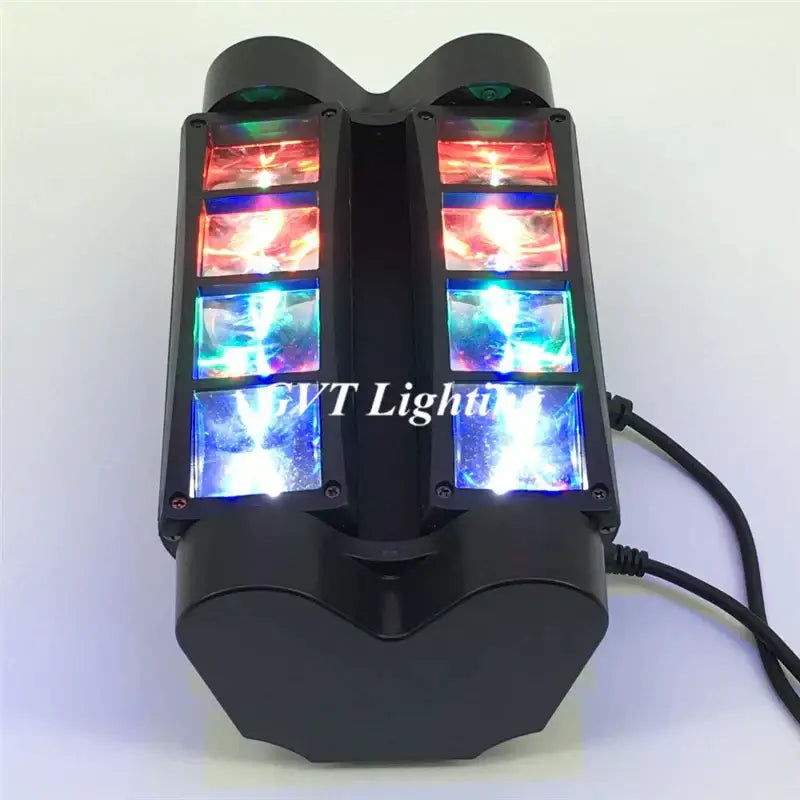 Modern rgb 8x10w led spider stage lights for ktv party room
