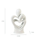 DecorBites™ Abstract Dancer Figure Resin Sculpture for Modern Home Decor
