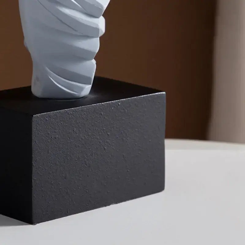 DecorBites™ Abstract Dancer Figure Resin Sculpture for Modern Home Decor