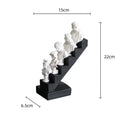 DecorBites™ Abstract David Statue Sculpture Home Decor Figurine Ornament