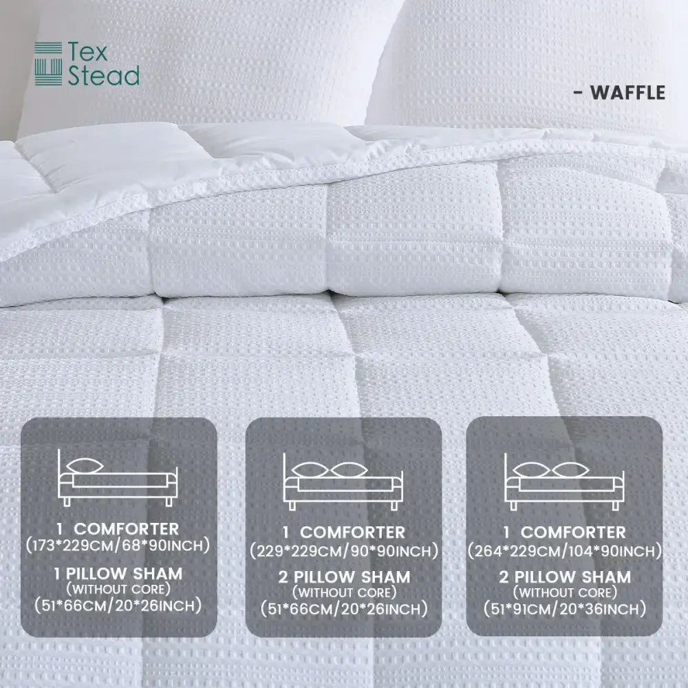 DecorBites™ All Season Bed Comforter for Winter Warmth, Machine Washable