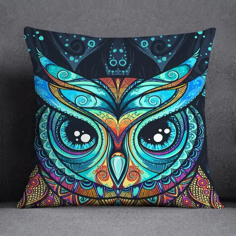 DecorBites™ Animal Pattern Decorative Pillowcase 45x45cm - Modern Design for Home and Car