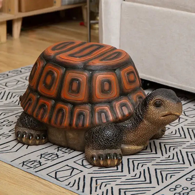 DecorBites™ Animal Resin Sculpture Footstool Seat Cartoon Statue Chair for Living Room