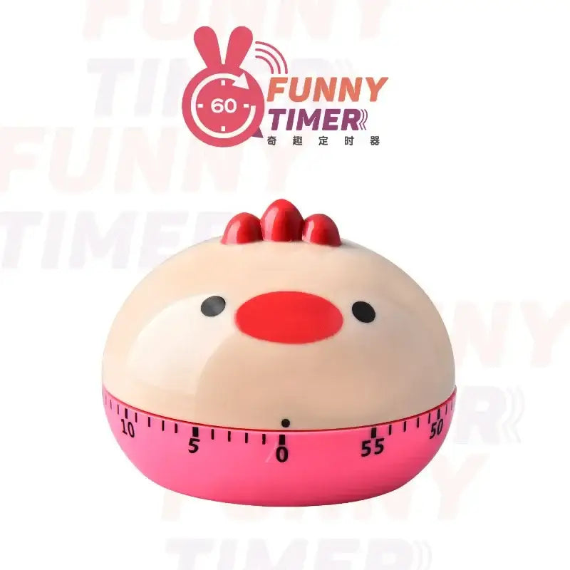 DecorBites™ Animal Vegetable Shape Digital Kitchen Timer - 60 Minute Countdown