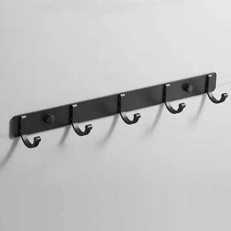 DecorBites™ Antique Black Robe Hook, Brass Finish Bathroom Hardware, Wall Hook, Clothes Hook.