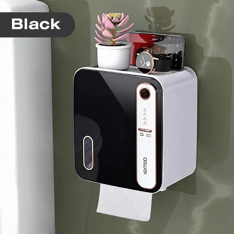 DecorBites™ Aromatherapy Toilet Tissue Box Holder & Storage Rack