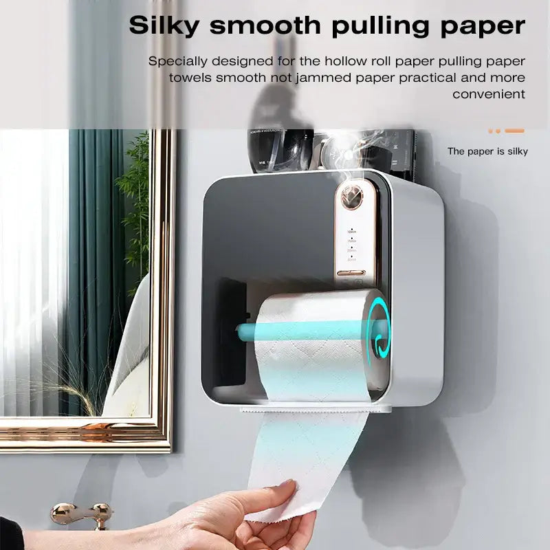 DecorBites™ Aromatherapy Toilet Tissue Box Holder & Storage Rack