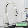 DecorBites™ Black Gold Kitchen Faucet with Flexible Pull Down Sprayer