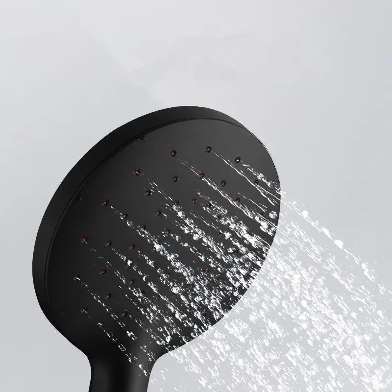 DecorBites™ Black High Pressure Handheld Shower Head for Water Saving and Bathroom Rainfall