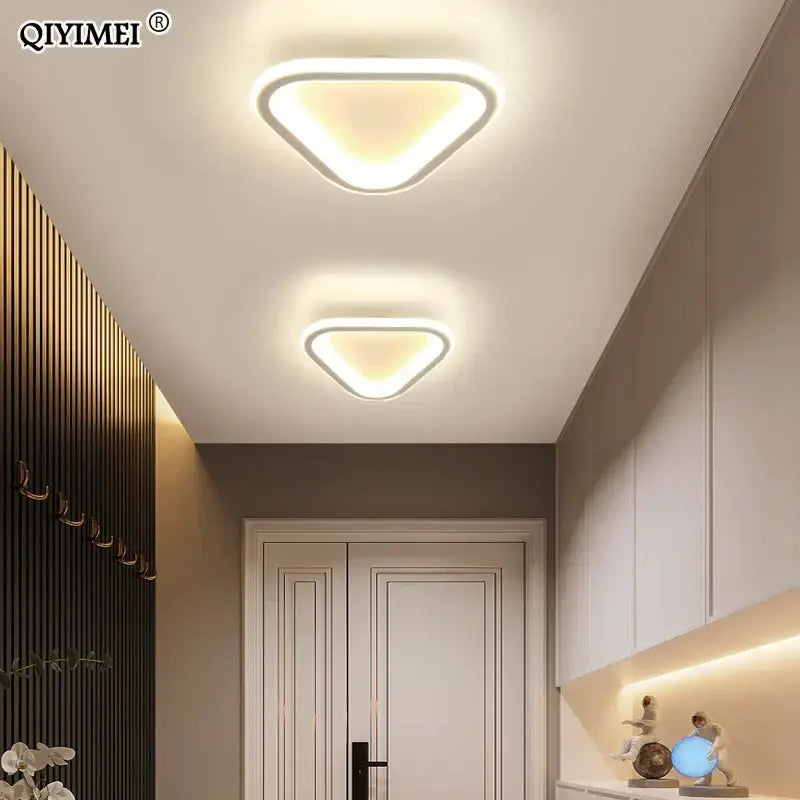 DecorBites™ Black Led Ceiling Light for Home Entryway - Modern Balcony Indoor Lamp