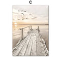 DecorBites™ Bohemia Beach Landscape Canvas Wall Art