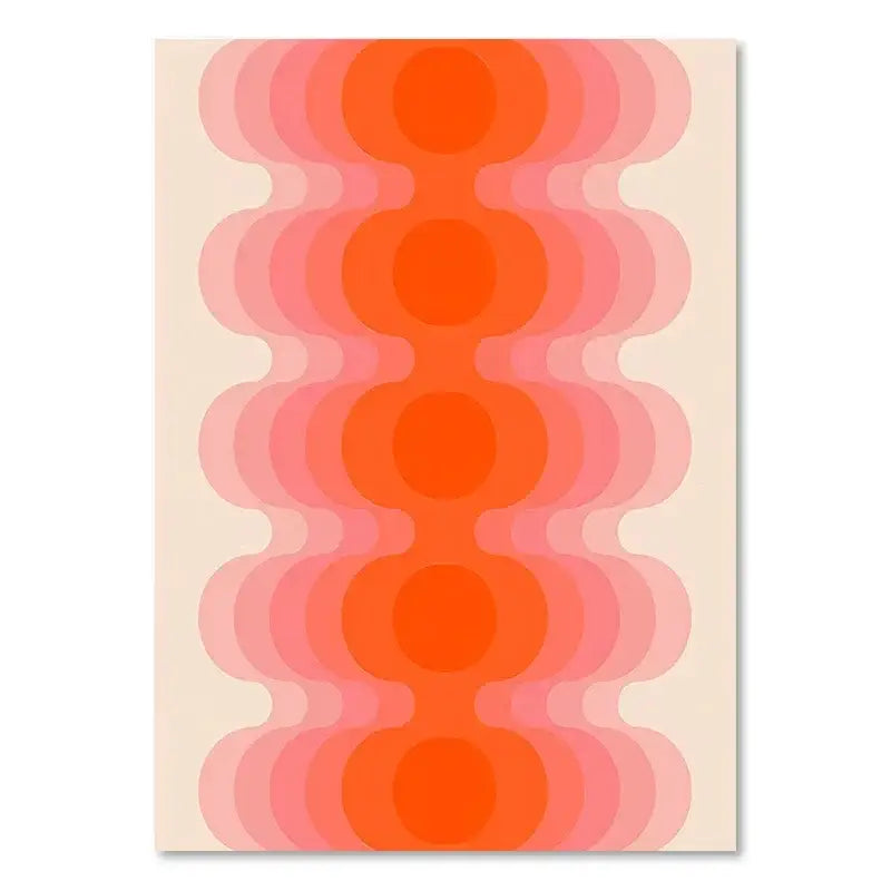 DecorBites™ Boho Sunset Art Prints for Living Room