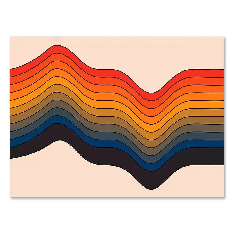 DecorBites™ Boho Sunset Art Prints - Wall Decor
