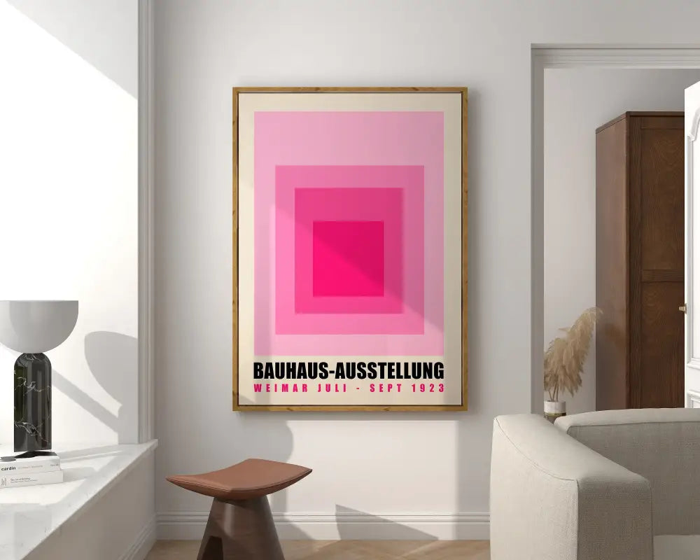 DecorBites™ Bright Geometric Bauhaus Canvas Prints