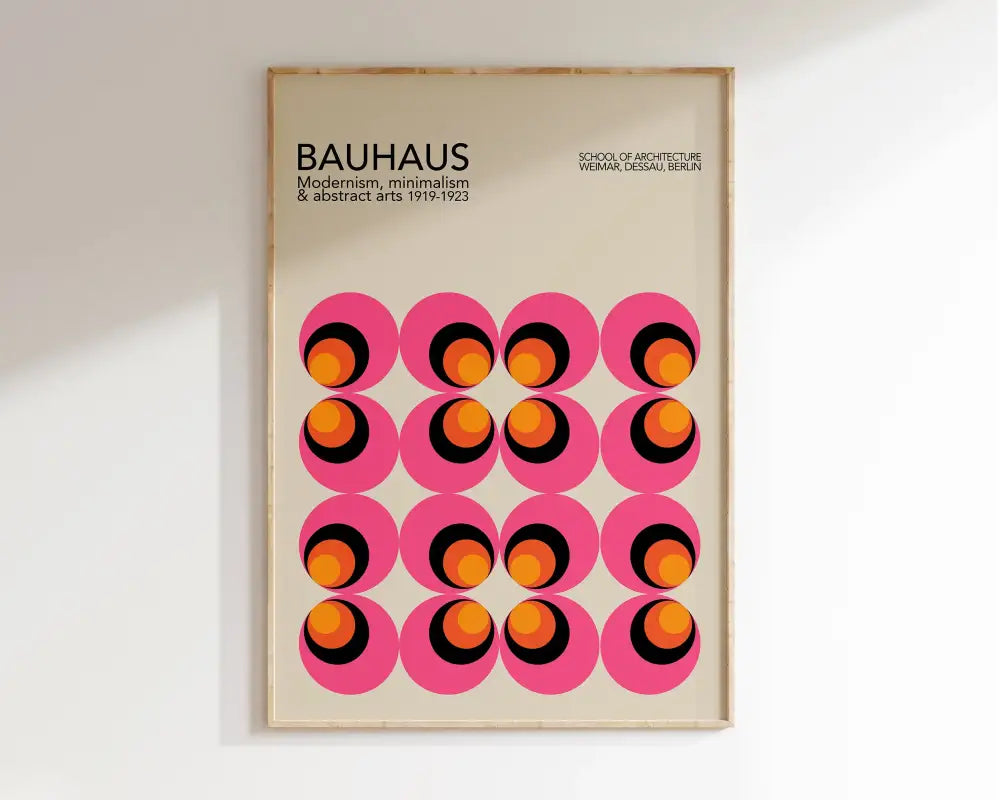 DecorBites™ Bright Geometric Canvas Print for Home Decor