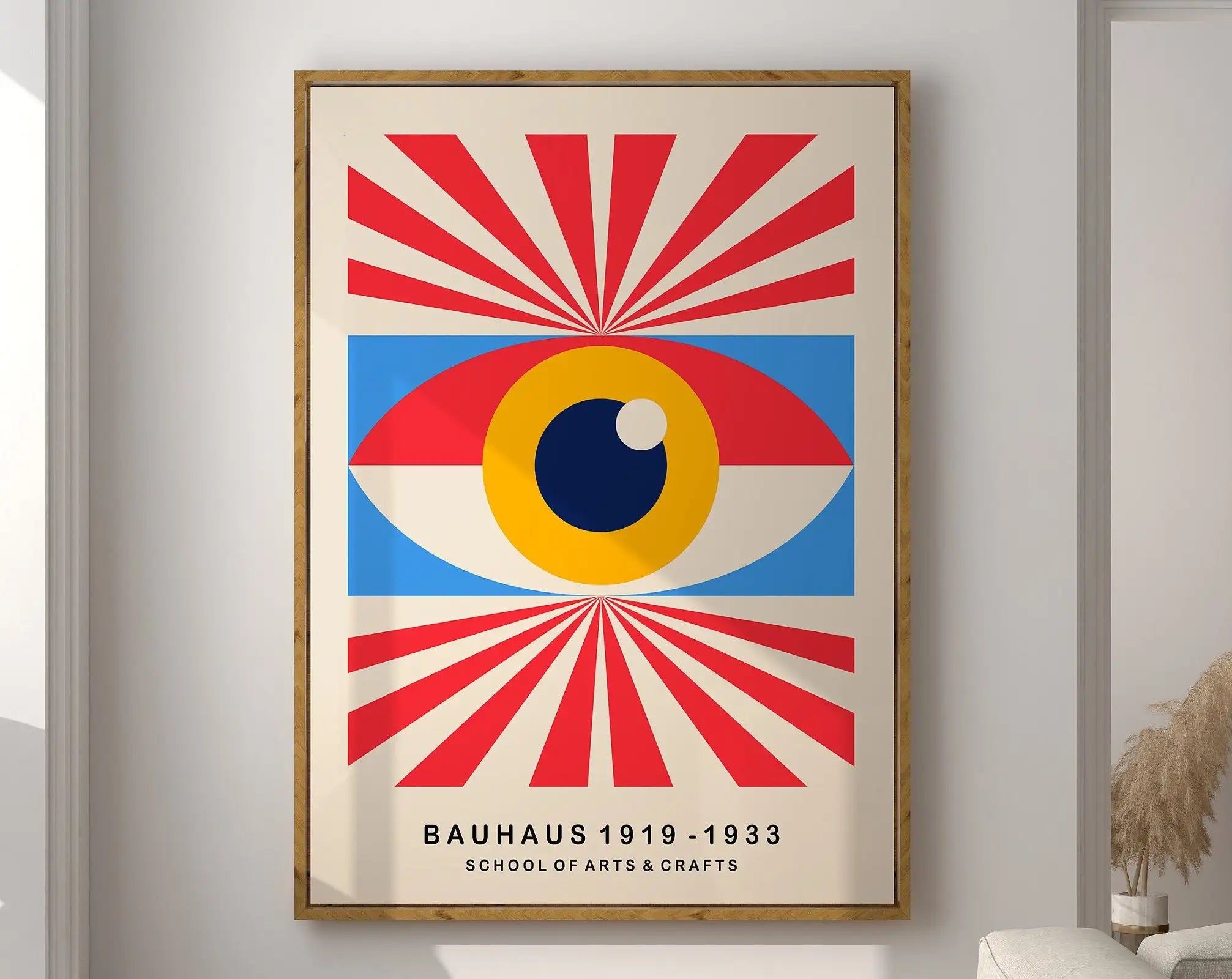 DecorBites™ Bright Geometric Canvas Prints for Home Decor