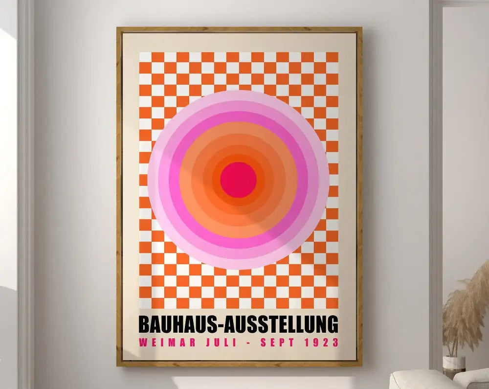 DecorBites™ Bright Geometric Canvas Prints for Home Decor