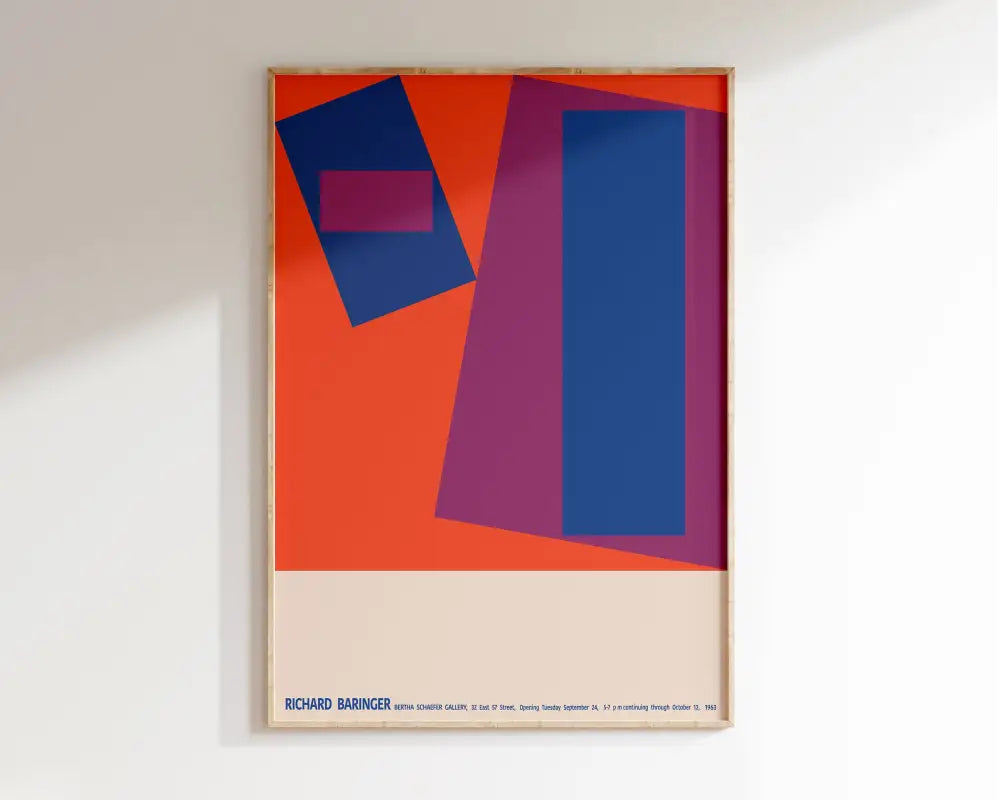 DecorBites™ Bright Geometric Canvas Prints for Home Decor