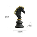 DecorBites™ Chess Pieces Figurines: The Queen's Gambit Decor for Home & Office