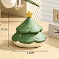 DecorBites™ Christmas Tree Ceramic Ashtray – Creative Office Desktop Weed Ash Tray Gift