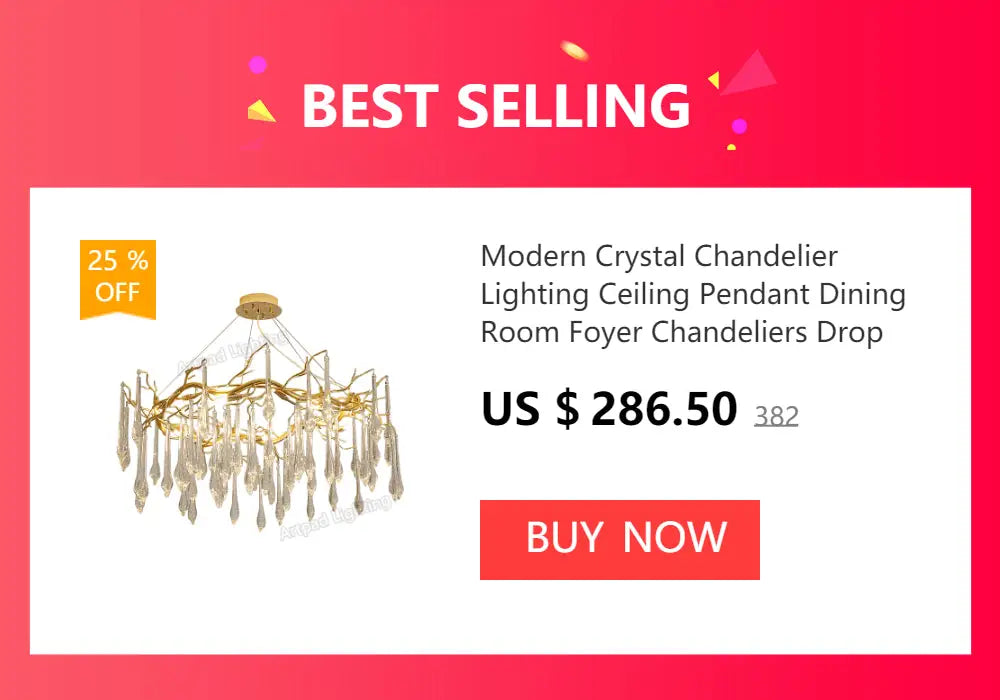 DecorBites™ Chrome Rectangular Crystal Chandelier Light Fixture