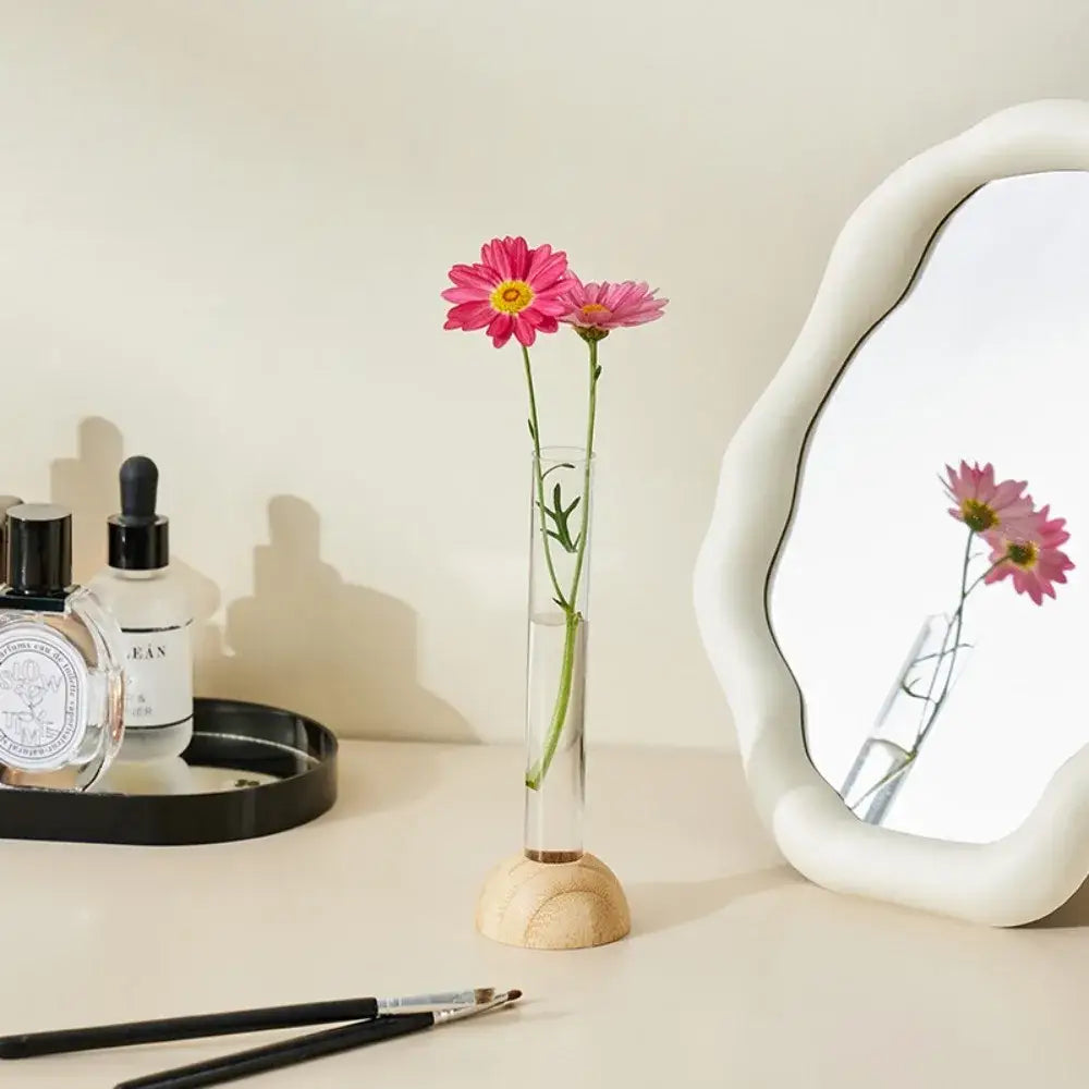 DecorBites™ Clear Plastic Test Tube Vase for Home Decor