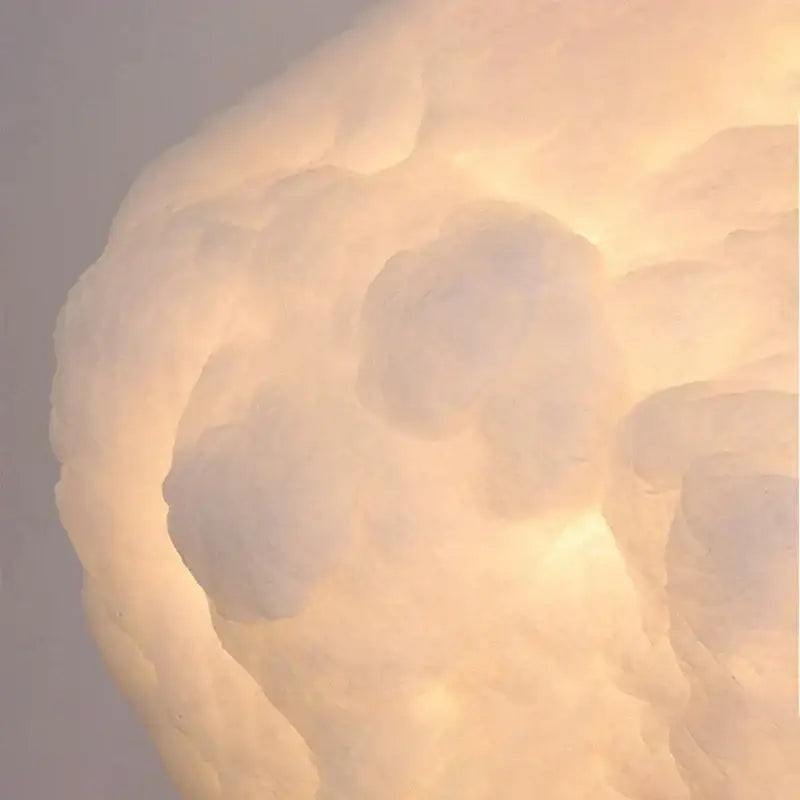 Decorbites cloud chandelier silk cotton nursery hanging lamp