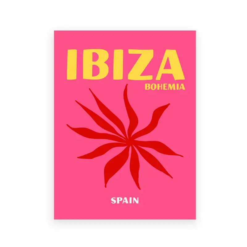 DecorBites™ Colorful Travel Posters Art Print Set