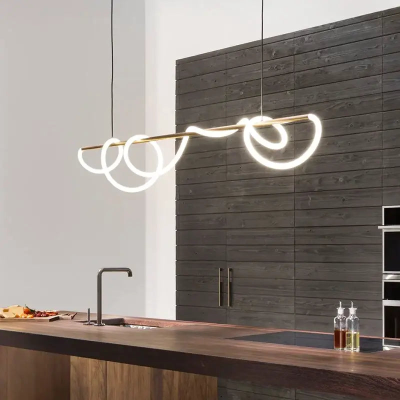 DecorBites™ Contemporary LED Chandelier for Dining Room Lighting