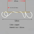 DecorBites™ Contemporary LED Chandelier for Dining Room Lighting