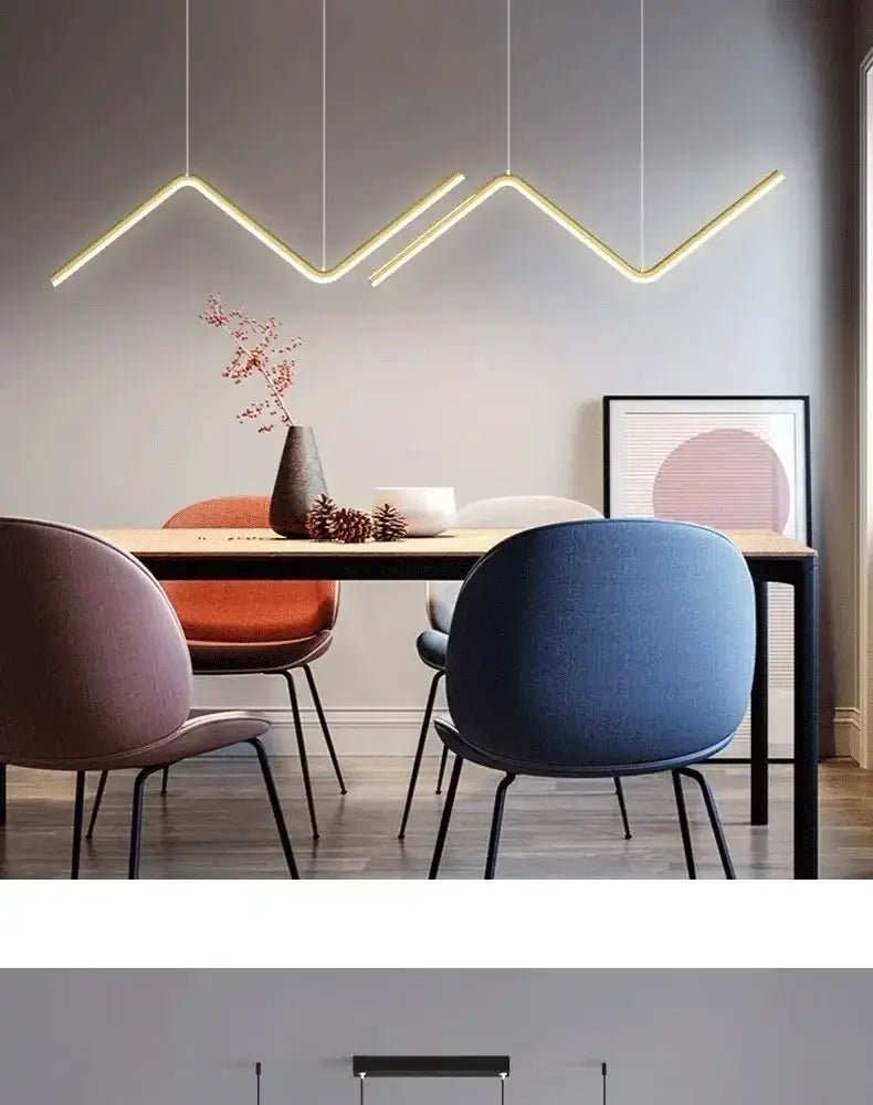 DecorBites™ Contemporary LED Pendant Lights 2-Head 90cm